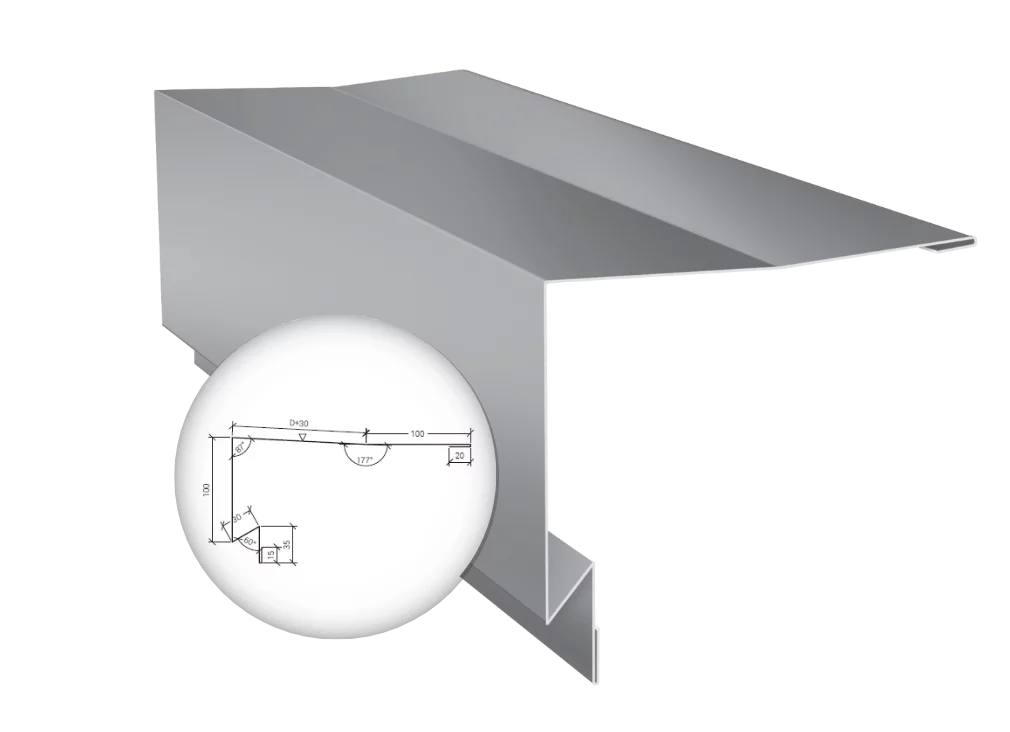 Vant lateral intermitent